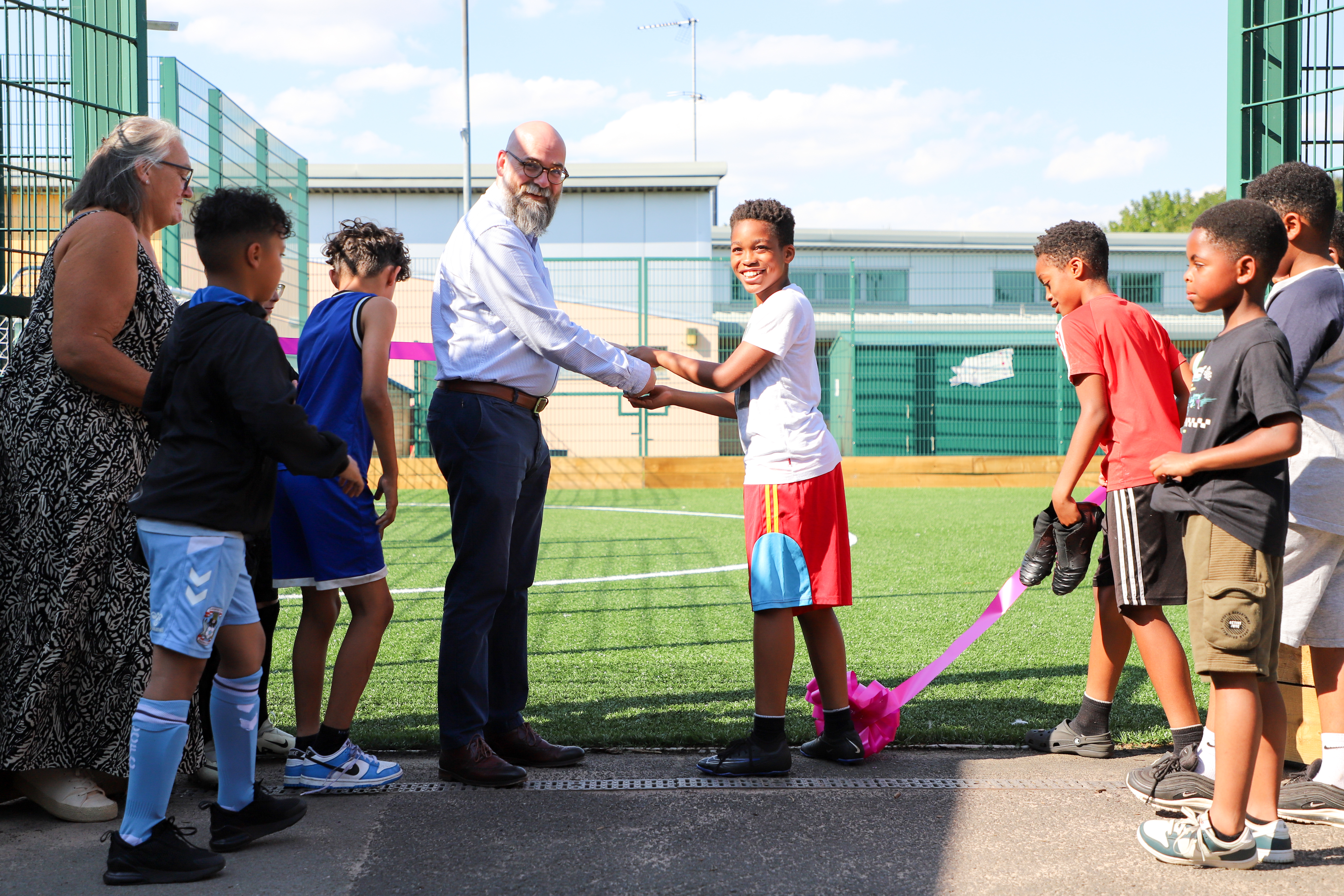 Official opening of Henley Green sports facility