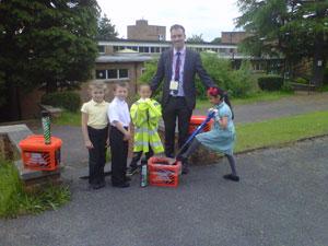 Ultracrete Permanent Pothole Repair at Iveson Primary School