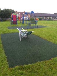 Resurfacing and refurbishment of play equipment for Yatton Parish Council.