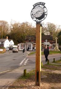 Commemorative clock now has pride of place in Burley