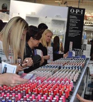 O.P.I at Professional Beauty