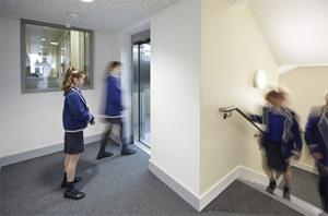 Stannah&rsquo;s adjacent-entry Xtralift &minus; first choice for leading Tormead Girls School