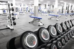 Gym Flooring - Free Weights Flooring - Rubber Flooring