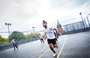 Rooftop MUGA maximises space at West Bromwich UTC