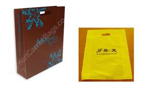 Printed Die Cut Handle Bags