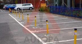 AUTOPA Hinged Parking Posts