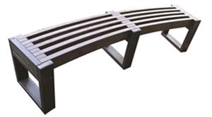 New Bench Design - Coombe Curved Edge  