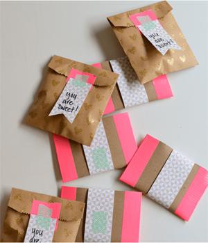 Washi Tape Bag Crafts 