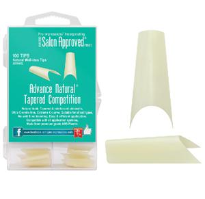 Pro Impressions Introducing the Advance Natural Tapered Competition Nail Tips.