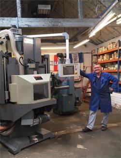 Flexo Springs Ltd welcomed a new Downfeed Spring Grinder