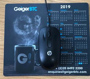 Did you get your 2019 GeigerBTC Calendar Mousemat?