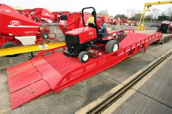 A special Thorworld mobile yard ramp has made loading quicker and easier for Lely