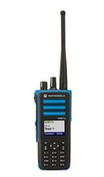 Two way radios for waste management