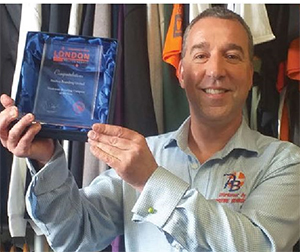 Positive Branding names Workwear Branding Company of the Year