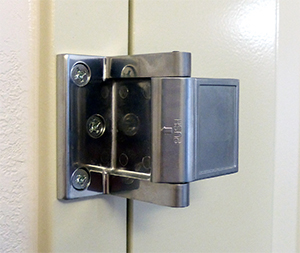 Increase privacy, reduce door and frame damage