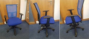 E-Lite: A great Mesh Back task chair in different colours.