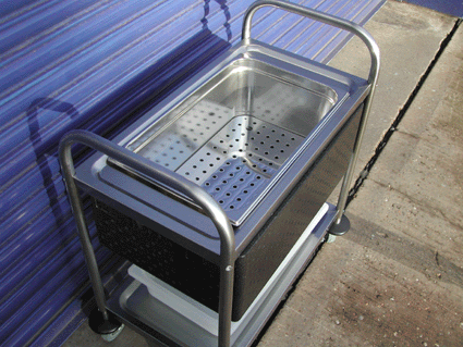 Ice Well Trolleys, Catering Equipment Ltd