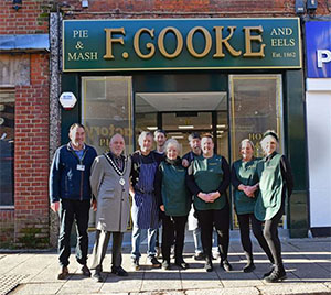 New Shop Fascia for food outlet established 150 years ago