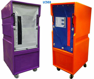 linen distribution trolleys