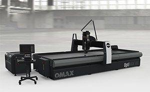 OMAX Unveils OptiMAX, its most advanced waterjet ever