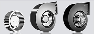 Ecofit Forward Curved Centrifugal Fans with AC or EC motors