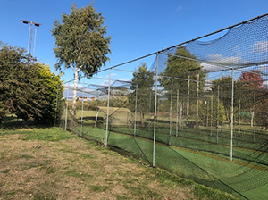 Storm damage to cricket facilities