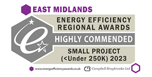 H.D. Services achieves High Commendation at the East Midlands Energy Efficiency Awards