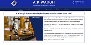 AK Waugh launch new Website