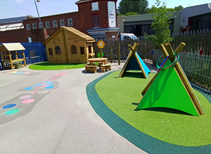 EYFS Play Area completed in Birmingham