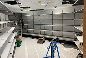 GEC Anderson V90 Shelving System In Property Store Room