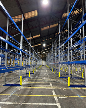 10,000 pallet location racking project completed in Kings Lynn