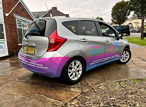 Increase brand awareness with vehicle signwriting