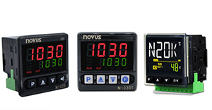 We now offer a range of temperature controllers from Novus Automation.