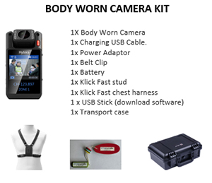 Body Worn Camera Kits