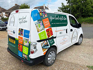 Custom van wraps to promote your business