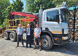 Chairman of South Norfolk Council, Cllr James Easter visited Plantscape Tree Services Ltd