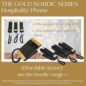 The gold nordic series from Hotel Technology International