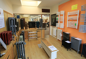 Radiator showroom in North Yorkshire