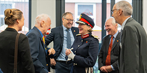 His Majesty''s Lord Lieutenant Of Lancashire Visits Local Business