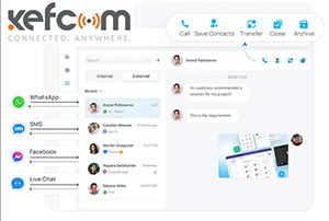 Kefcom introduces &lsquo;Omnichannel Messaging&rsquo; from directly within our VoIP Telephone System