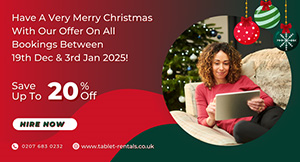 Your Christmas Treat from Tablet Rentals!