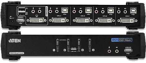 ATEN USB DVI 3D KVM Switch