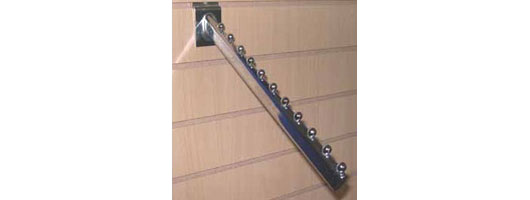 Slatwall hanging rails