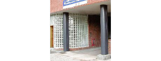 External Casings- Entrance to Courtyard Parking, Residential Development in Birmingham