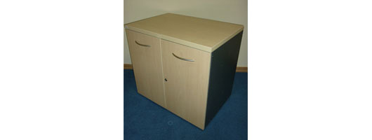 Desk High Double Door Cupboard