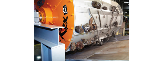 Prex Permanent Magnetic Scrap Drum, Eriez Magnetics Europe