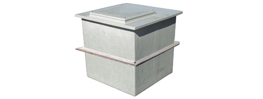 Two Piece Water Storage Tank