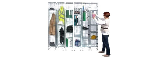 Wire Mesh Lockers