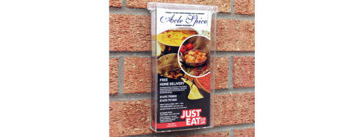 Exterior Leaflet Holder