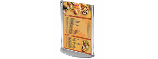 Overture Menu Holder